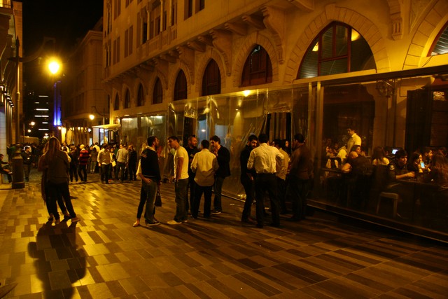 Uruguay Street on Friday Night 